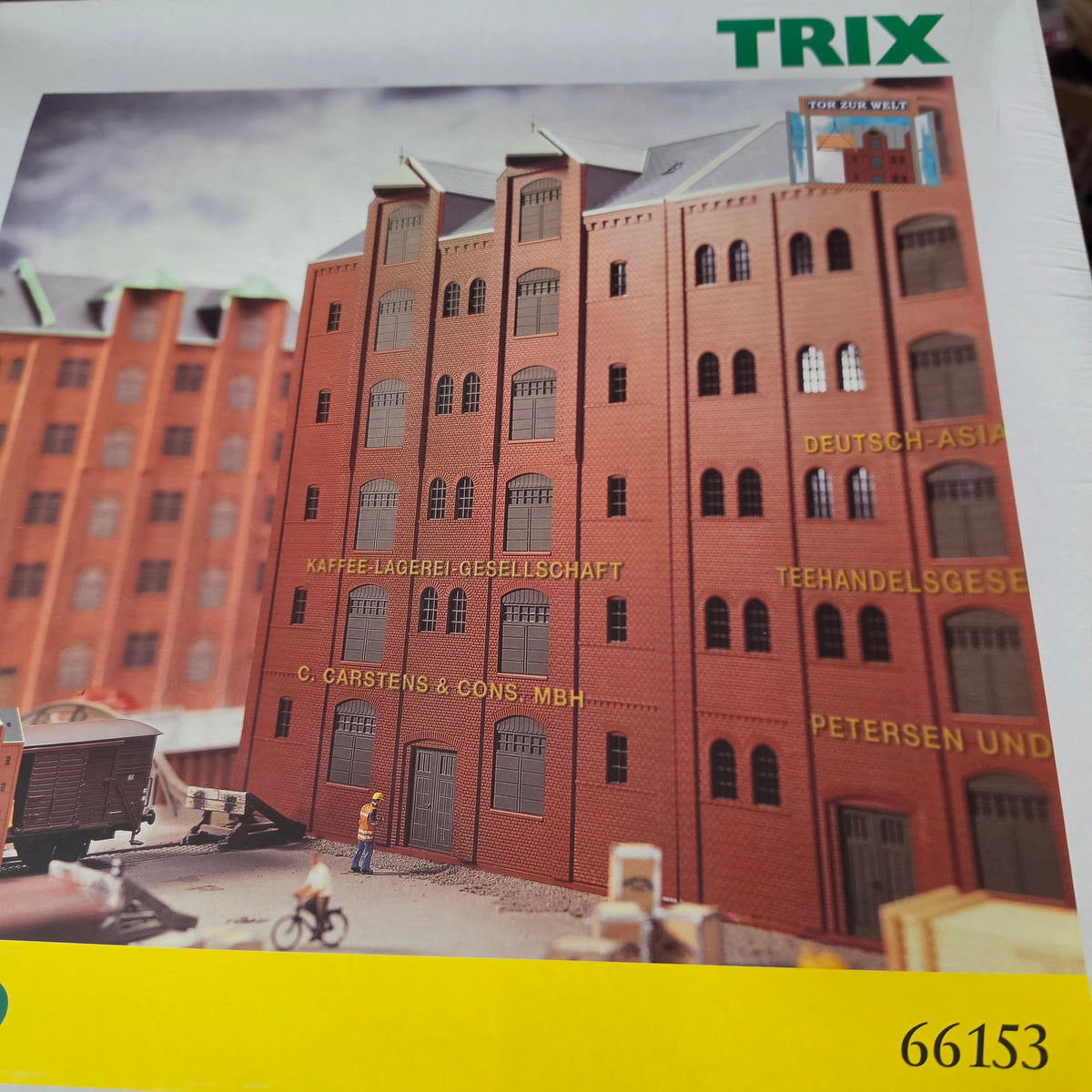 ♻️🔒TRIX 66151 + 66152 + 66153 – 3 kits Speicherstadt H0 1:87 – nuevos precintados