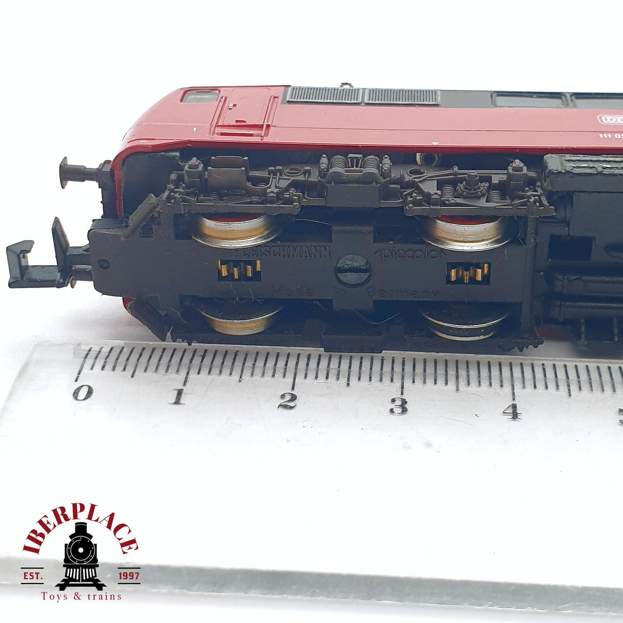 ♻️ 2da mano - Fleischmann 7347 Locomotora eléctrica DB 111 036-0 N escala 1:160