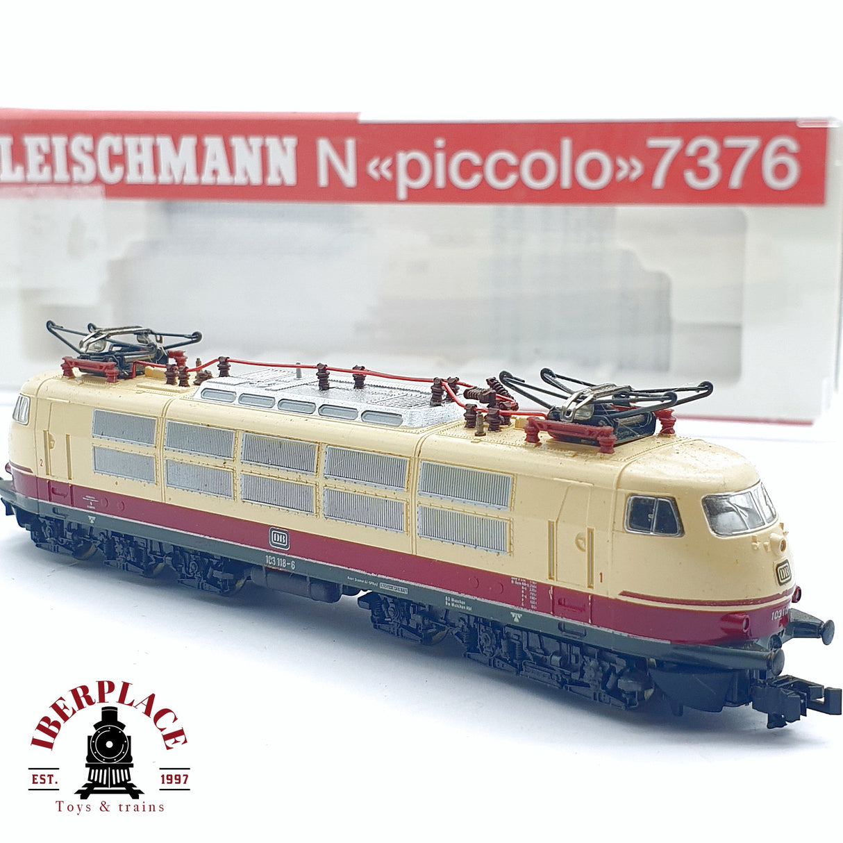 ♻️ 2da mano - Fleischmann 7376 Locomotora eléctrica DB 103 118-6 N escala 1:160
