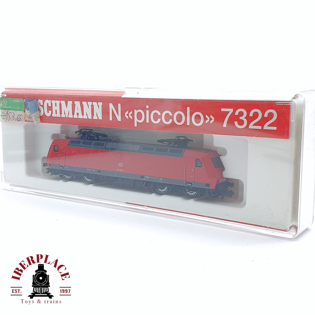 ♻️ 2da mano - Fleischmann 7322K Locomotora eléctrica DB 145 045-1 N escala 1:160