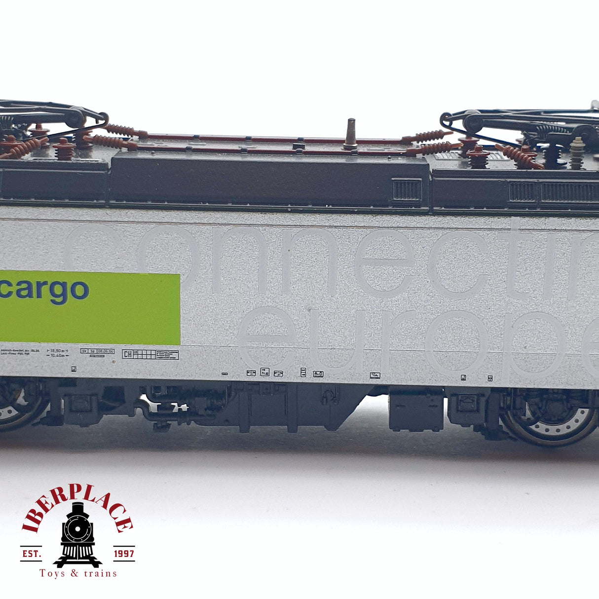 ♻️ 2da mano - Fleischmann 86 7386K Locomotora eléctrica Cargo BLS 485 011-1 N escala 1:160