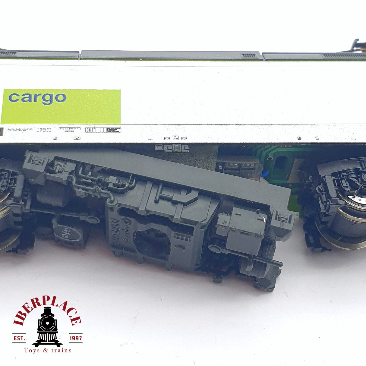 ♻️ 2da mano - Fleischmann 86 7386K Locomotora eléctrica Cargo BLS 485 011-1 N escala 1:160