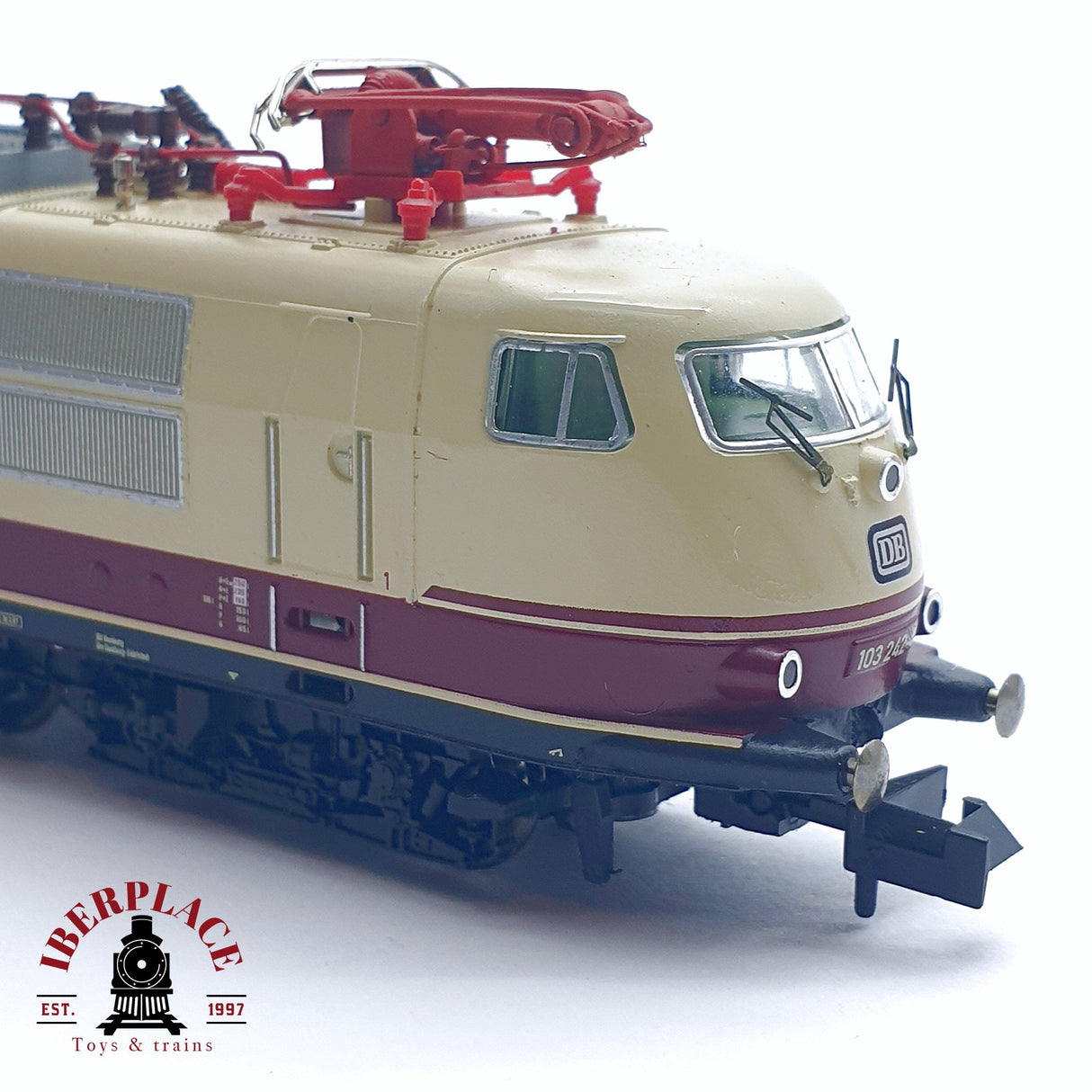 ♻️ 2da mano - Fleischmann 737891 Locomotora eléctrica DB 103 242-4 DB con sonido N escala 1:160