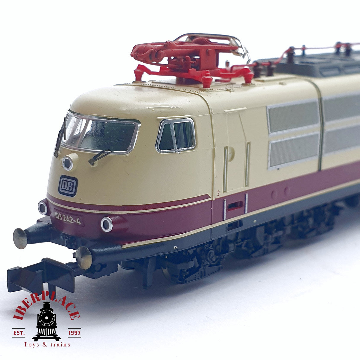 ♻️ 2da mano - Fleischmann 737891 Locomotora eléctrica DB 103 242-4 DB con sonido N escala 1:160