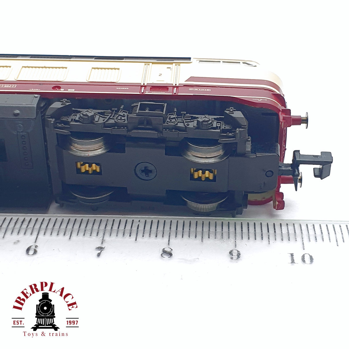 ♻️ 2da mano - Fleischmann 867238 Locomotora diesel DB 218 217-8 N escala 1:160