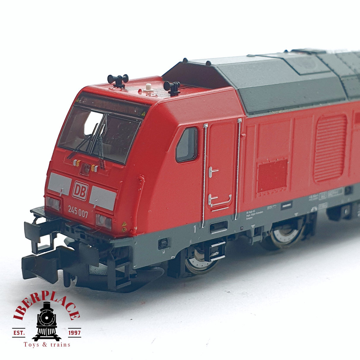 ♻️ 2da mano - Fleischmann Locomotora diesel DB 245 007 roja N escala 1:160
