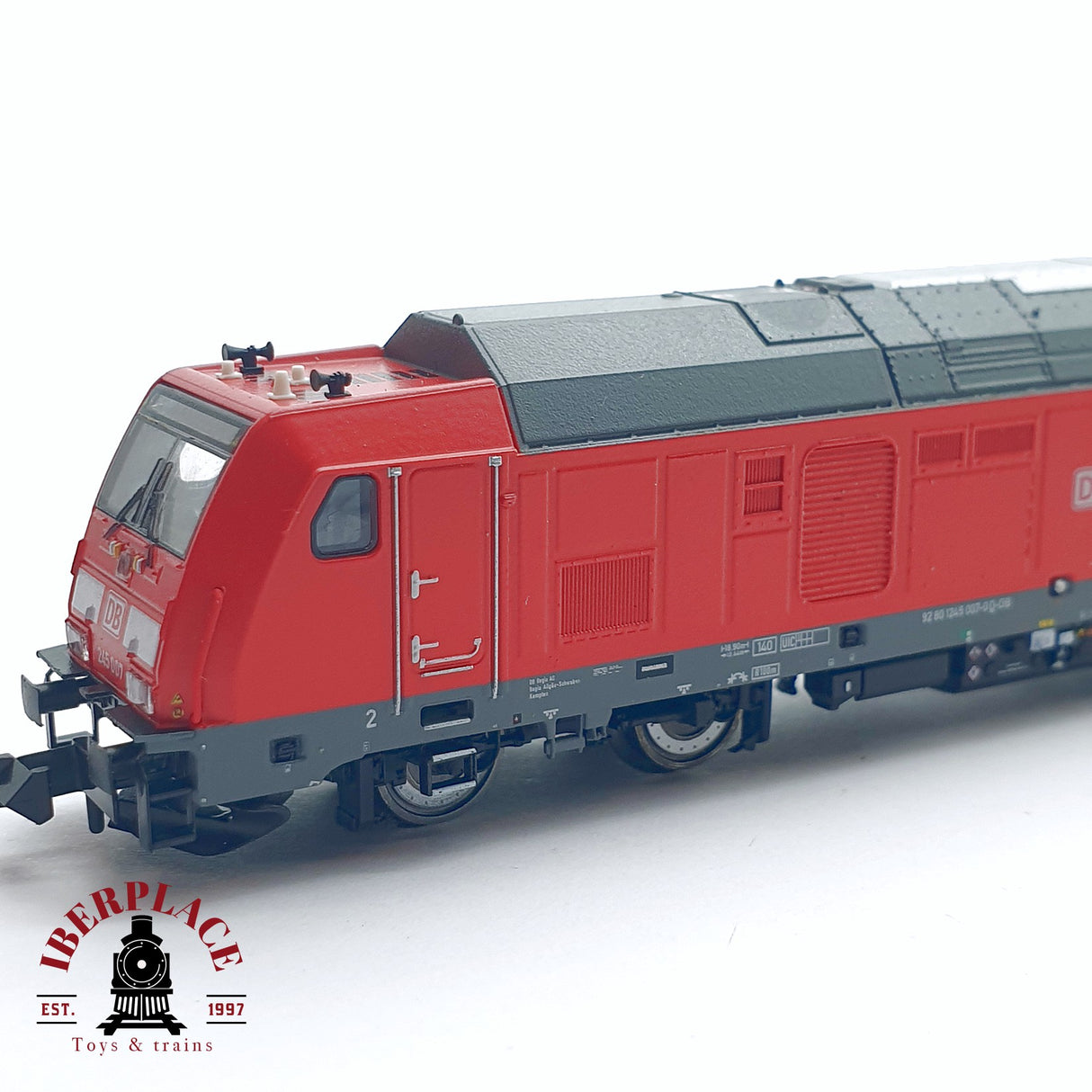 ♻️ 2da mano - Fleischmann Locomotora diesel DB 245 007 roja N escala 1:160