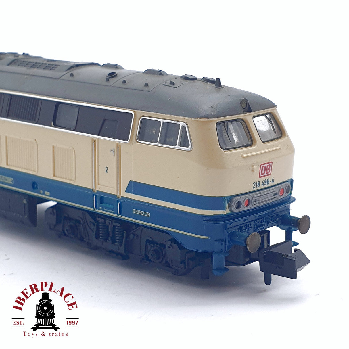 ♻️ 2da mano - Fleischmann 7238 Locomotora diesel DB 218 498-4 N escala 1:160