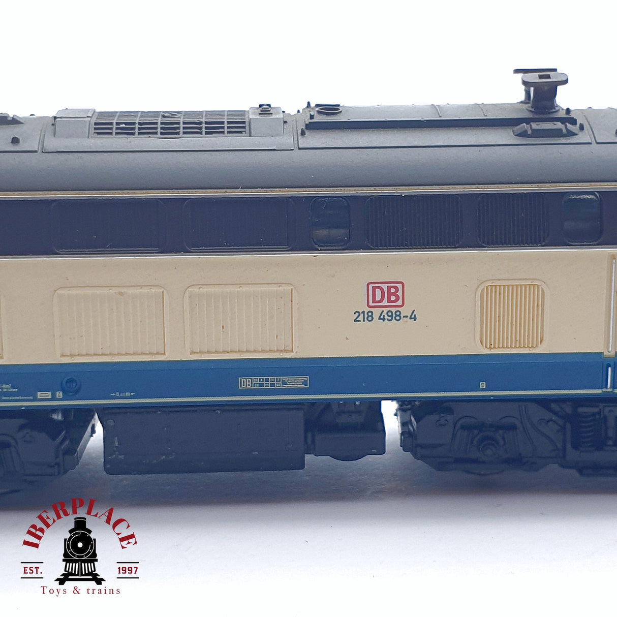 ♻️ 2da mano - Fleischmann 7238 Locomotora diesel DB 218 498-4 N escala 1:160