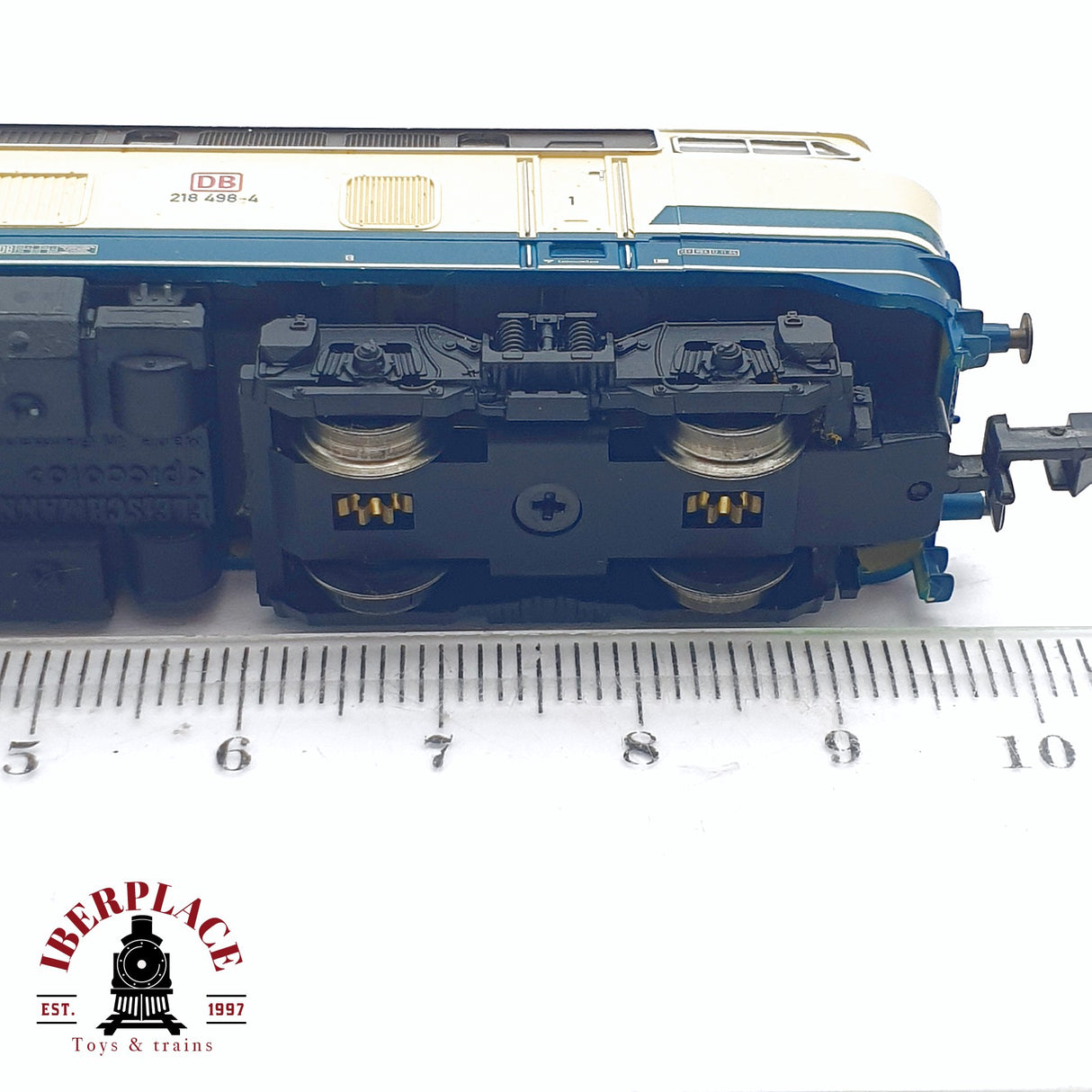 ♻️ 2da mano - Fleischmann 7238 Locomotora diesel DB 218 498-4 N escala 1:160