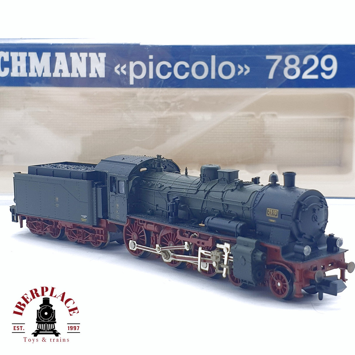 ♻️ 2da mano - Fleischmann 7829 Locomotora de vapor K.P.E.V 2510 N escala 1:160
