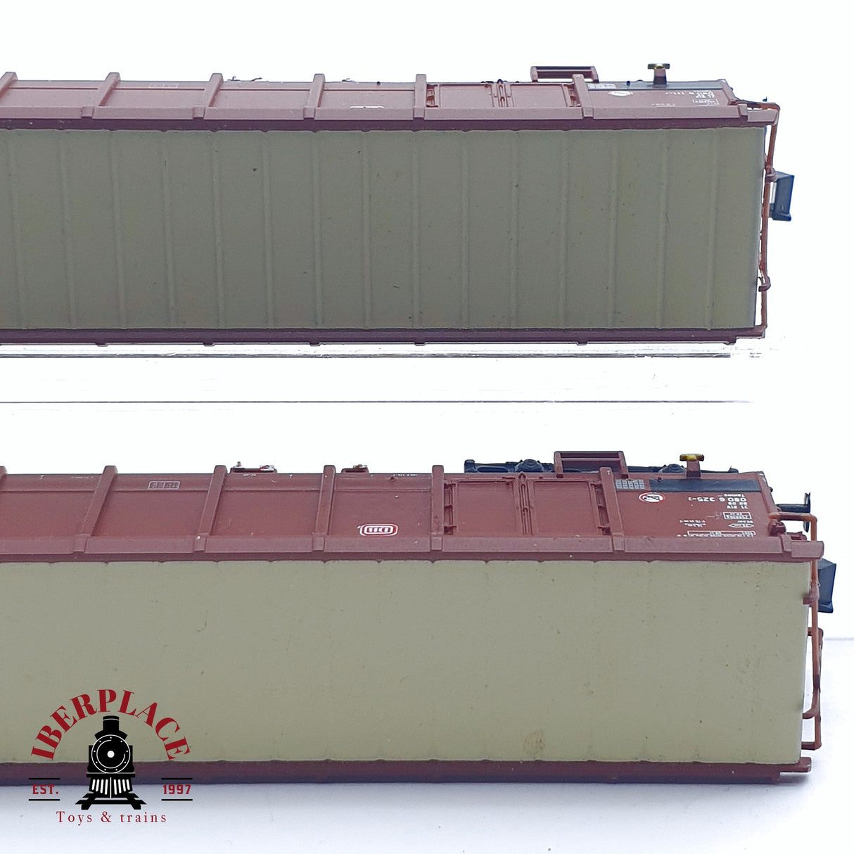 ♻️ 2da mano - Hobby Train H23414 vagones mercancias Tamns 893 DB Época IV N escala 1:160