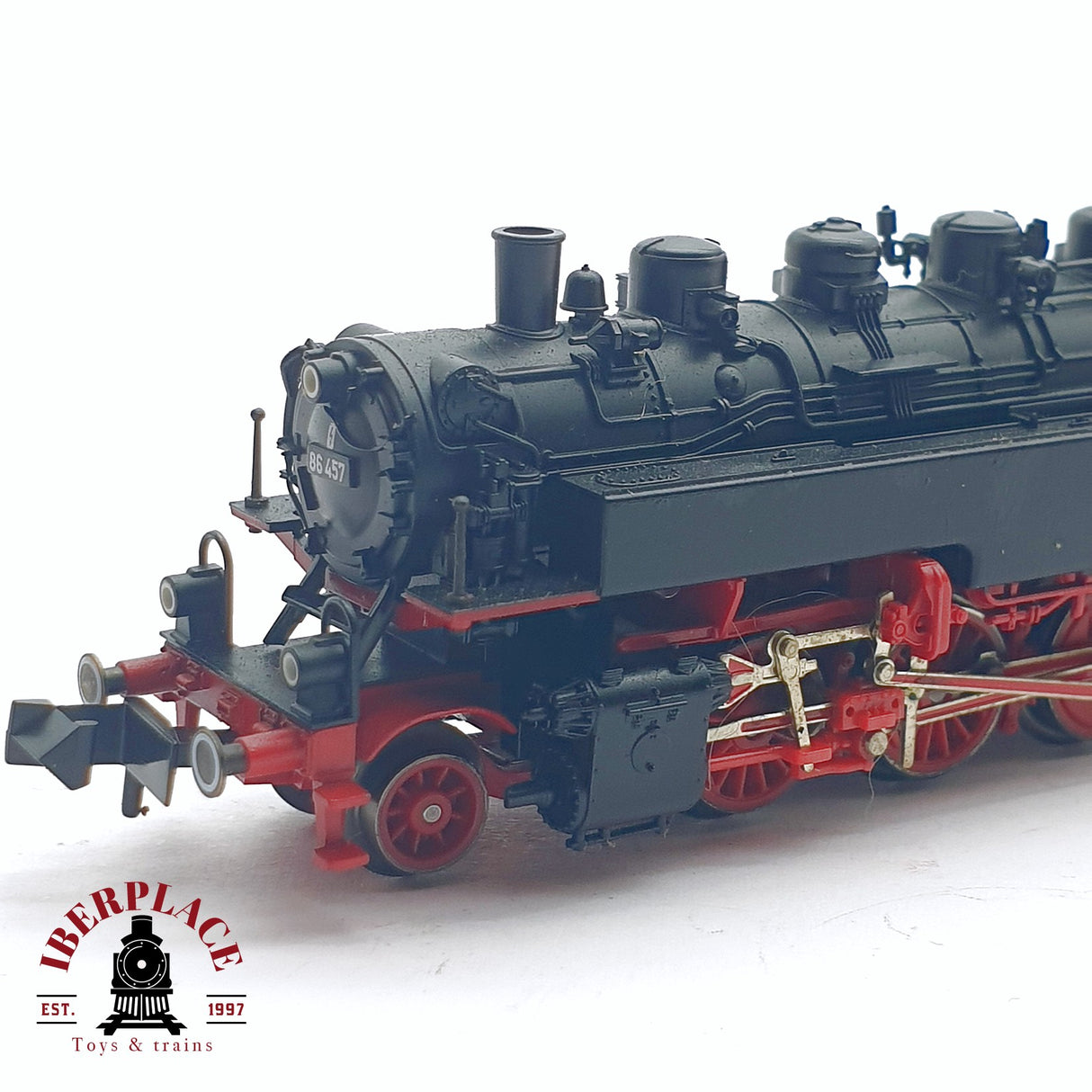 ♻️ 2da mano - Fleischmann 7086 Locomotora de vapor DB 86 457 N escala 1:160