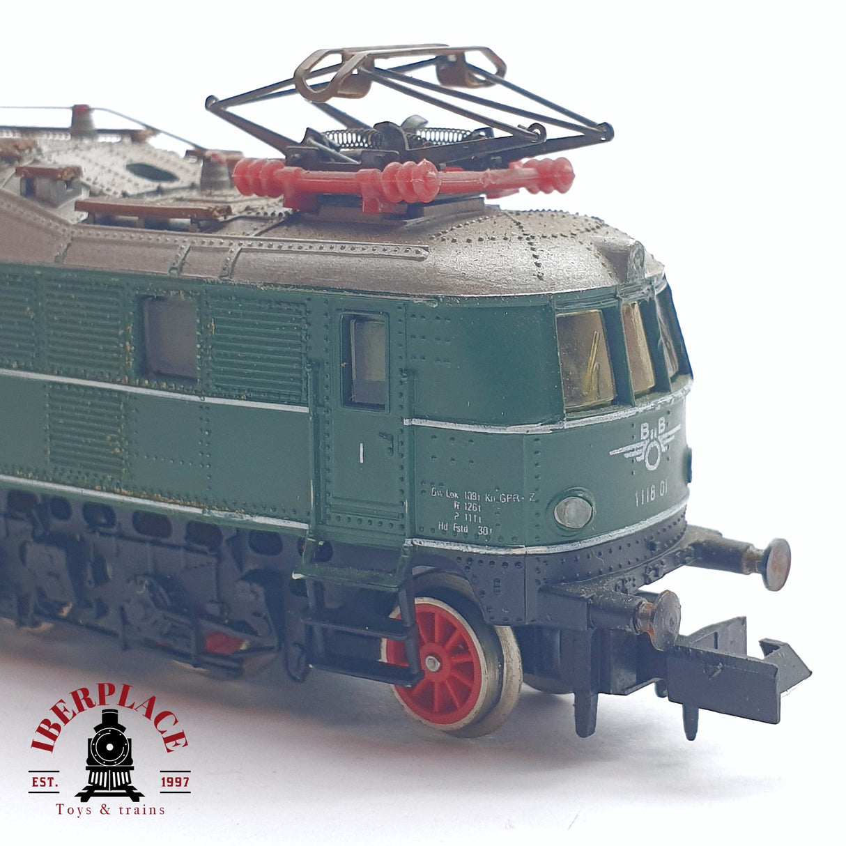 ♻️ 2da mano - Arnold 2455 Locomotora Eléctrica ÖBB 1118.01 N escala 1:160