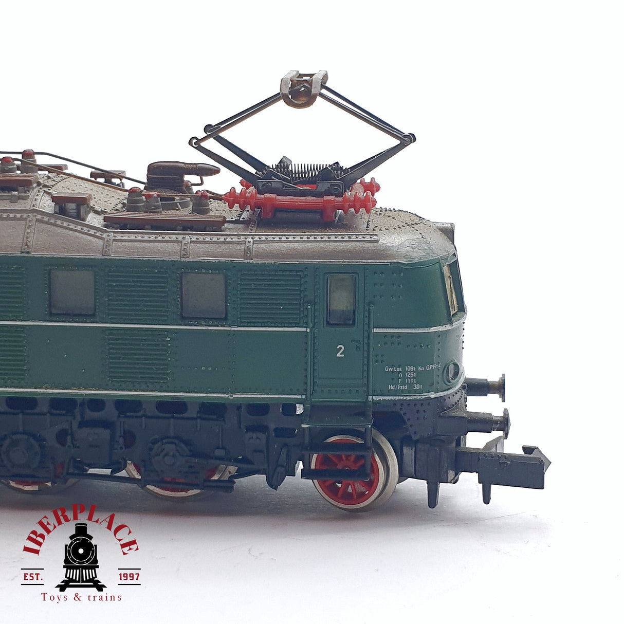 ♻️ 2da mano - Arnold 2455 Locomotora Eléctrica ÖBB 1118.01 N escala 1:160