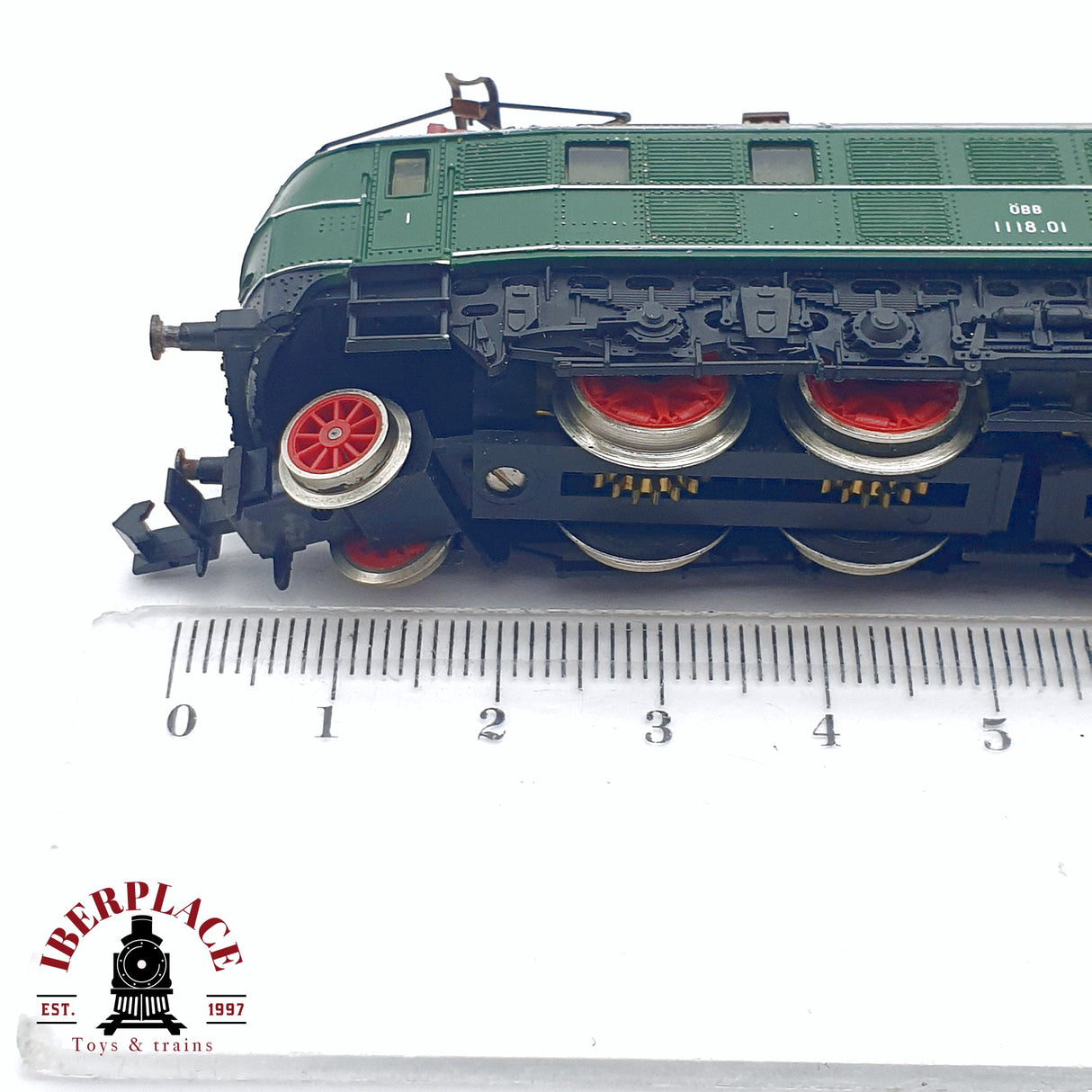 ♻️ 2da mano - Arnold 2455 Locomotora Eléctrica ÖBB 1118.01 N escala 1:160