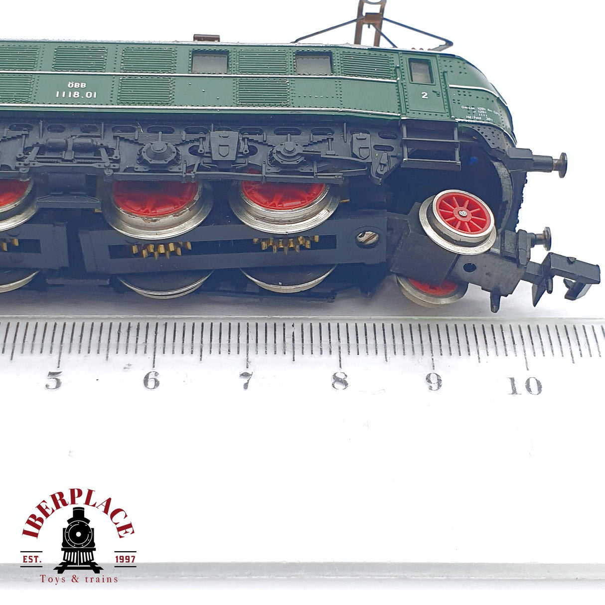 ♻️ 2da mano - Arnold 2455 Locomotora Eléctrica ÖBB 1118.01 N escala 1:160