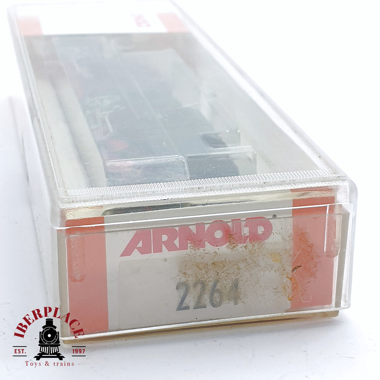 ♻️ 2da mano - Arnold 2264 Locomotora de vapor DR 96 020 Negra N escala 1:160