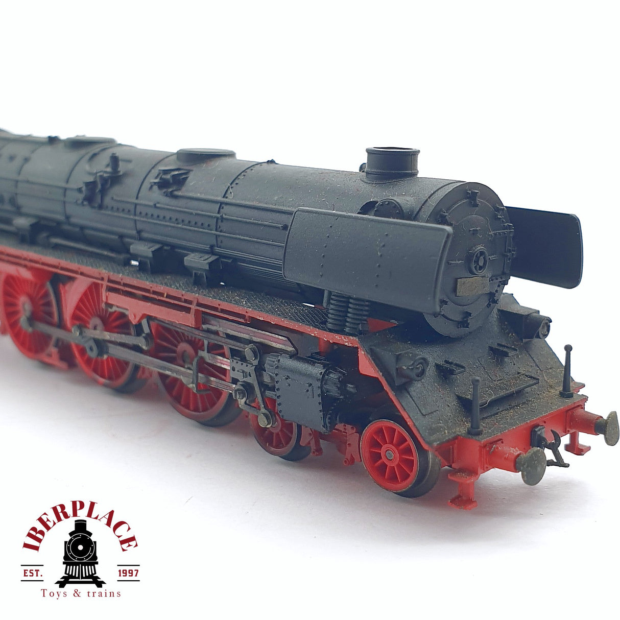 ♻️ 2da mano - Arnold 2215 Locomotora de vapor Negra N escala 1:160