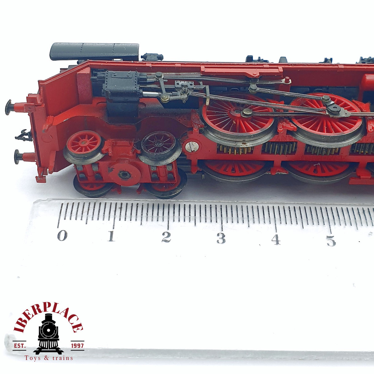 ♻️ 2da mano - Arnold 2215 Locomotora de vapor Negra N escala 1:160