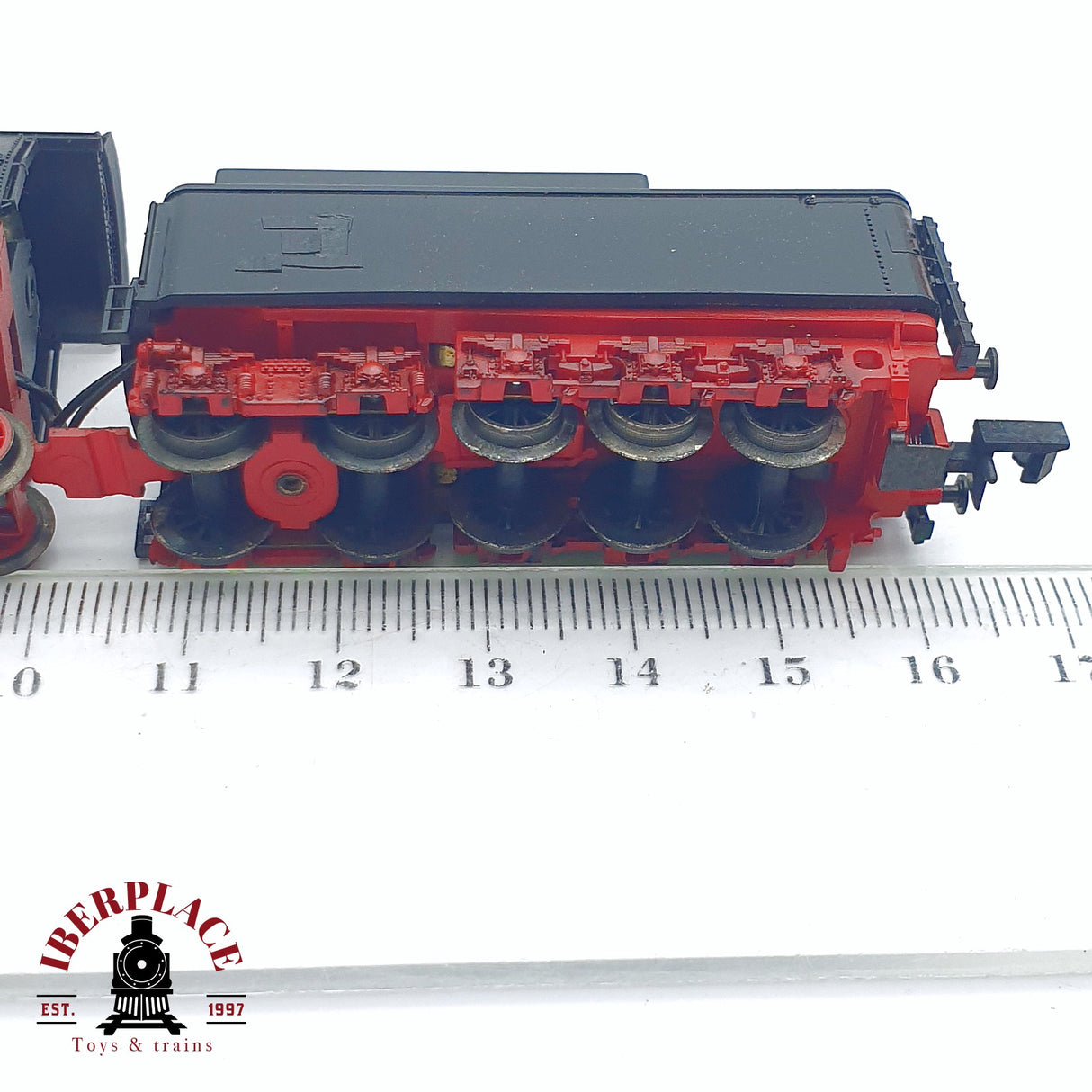 ♻️ 2da mano - Arnold 2215 Locomotora de vapor Negra N escala 1:160