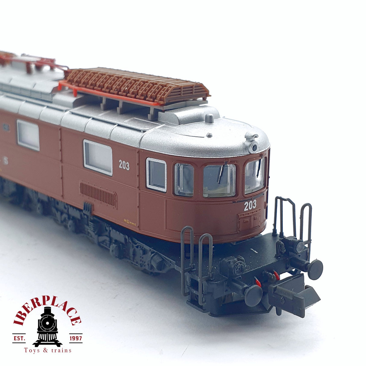 ♻️ 2da mano - Hobby Train H10183 Locomotora eléctrica BLS Ae 6/8 203 Ep III-IV N escala 1:160