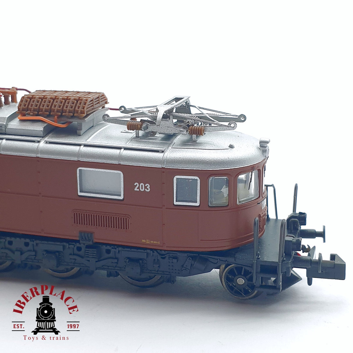 ♻️ 2da mano - Hobby Train H10183 Locomotora eléctrica BLS Ae 6/8 203 Ep III-IV N escala 1:160