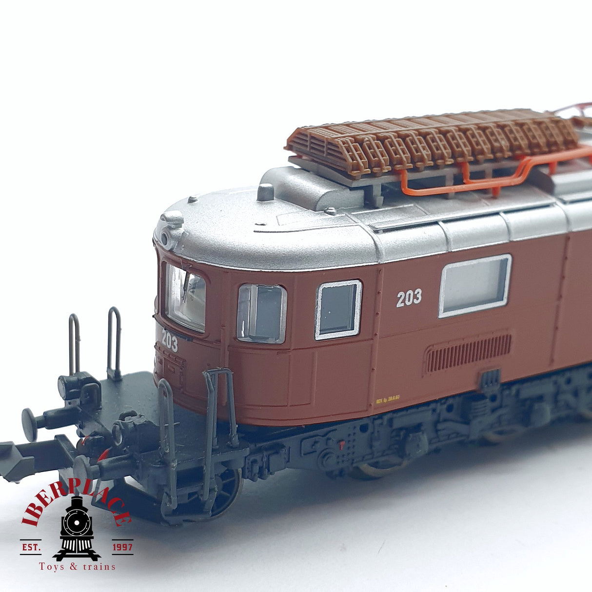 ♻️ 2da mano - Hobby Train H10183 Locomotora eléctrica BLS Ae 6/8 203 Ep III-IV N escala 1:160
