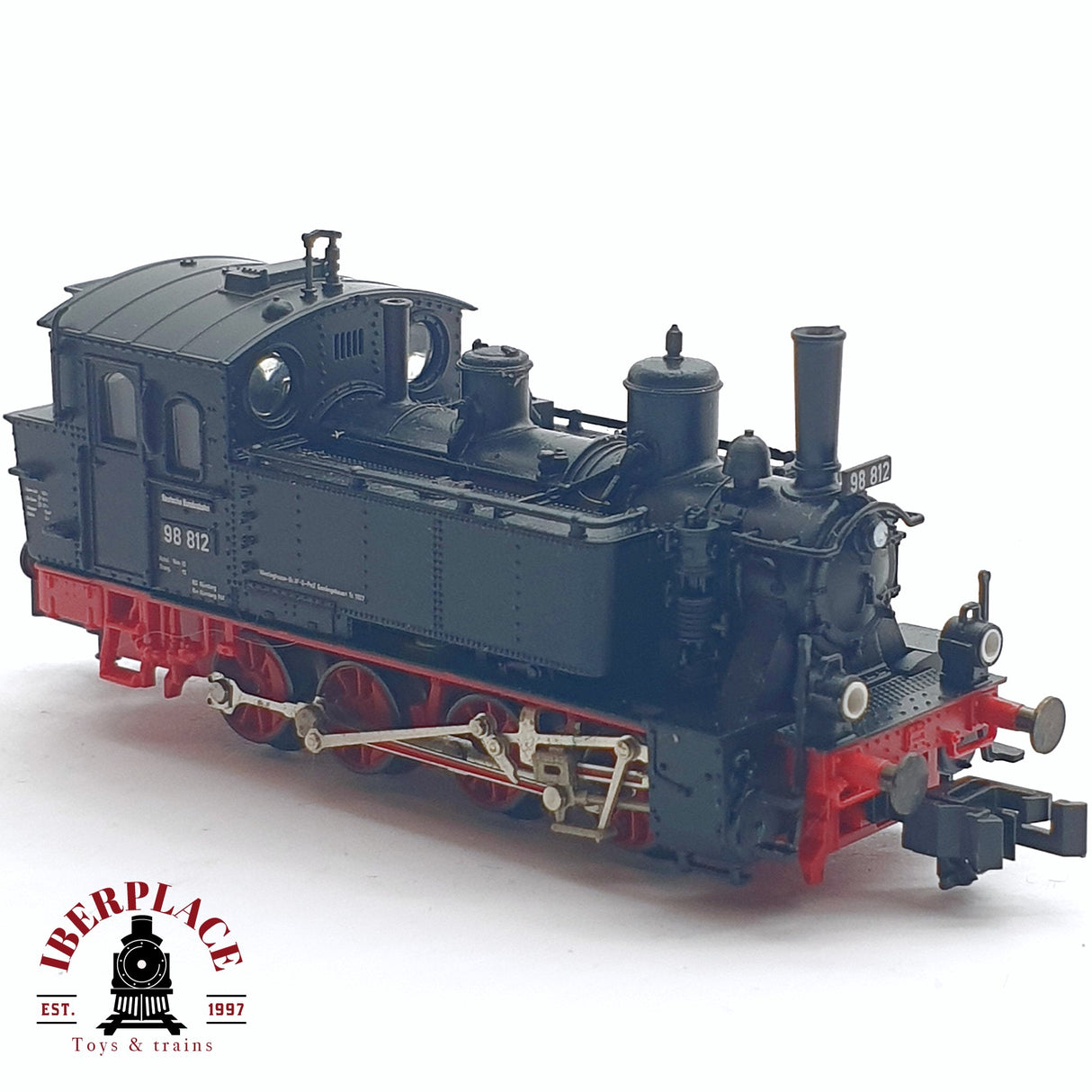 ♻️ 2da mano - Fleischmann 7099 Locomotora de vapor DB 98 812 N escala 1:160