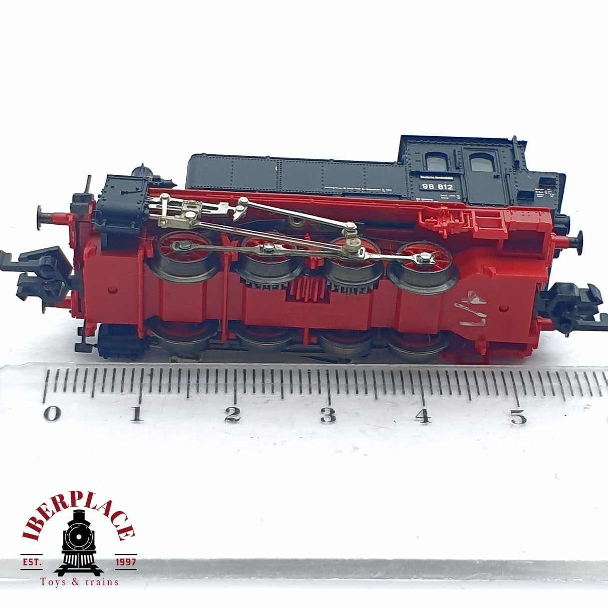 ♻️ 2da mano - Fleischmann 7099 Locomotora de vapor DB 98 812 N escala 1:160