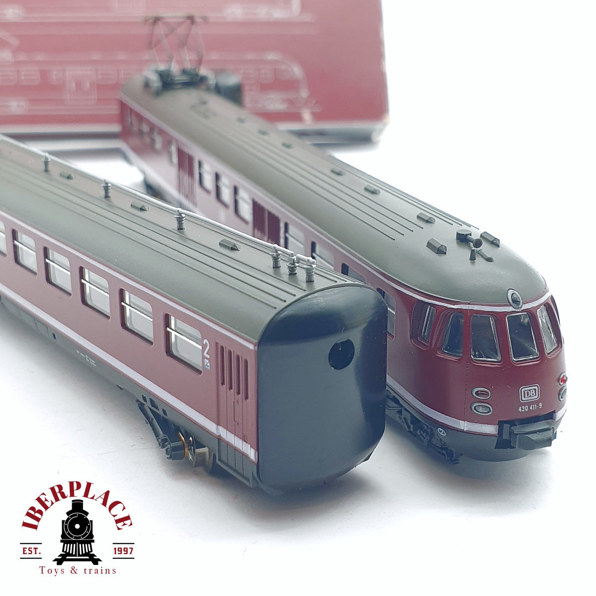 💡♻️ 2da mano - Hobby Train 1430 Locomotora eléctrica unidad de tren DB 430 N escala 1:160