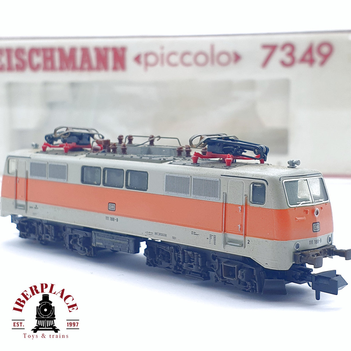 ♻️ 2da mano - Fleischmann 7349 Locomotora eléctrica DB 111 188-9 N escala 1:160