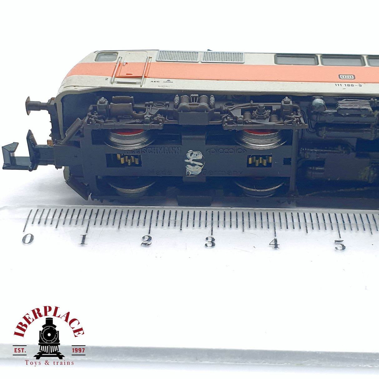 ♻️ 2da mano - Fleischmann 7349 Locomotora eléctrica DB 111 188-9 N escala 1:160