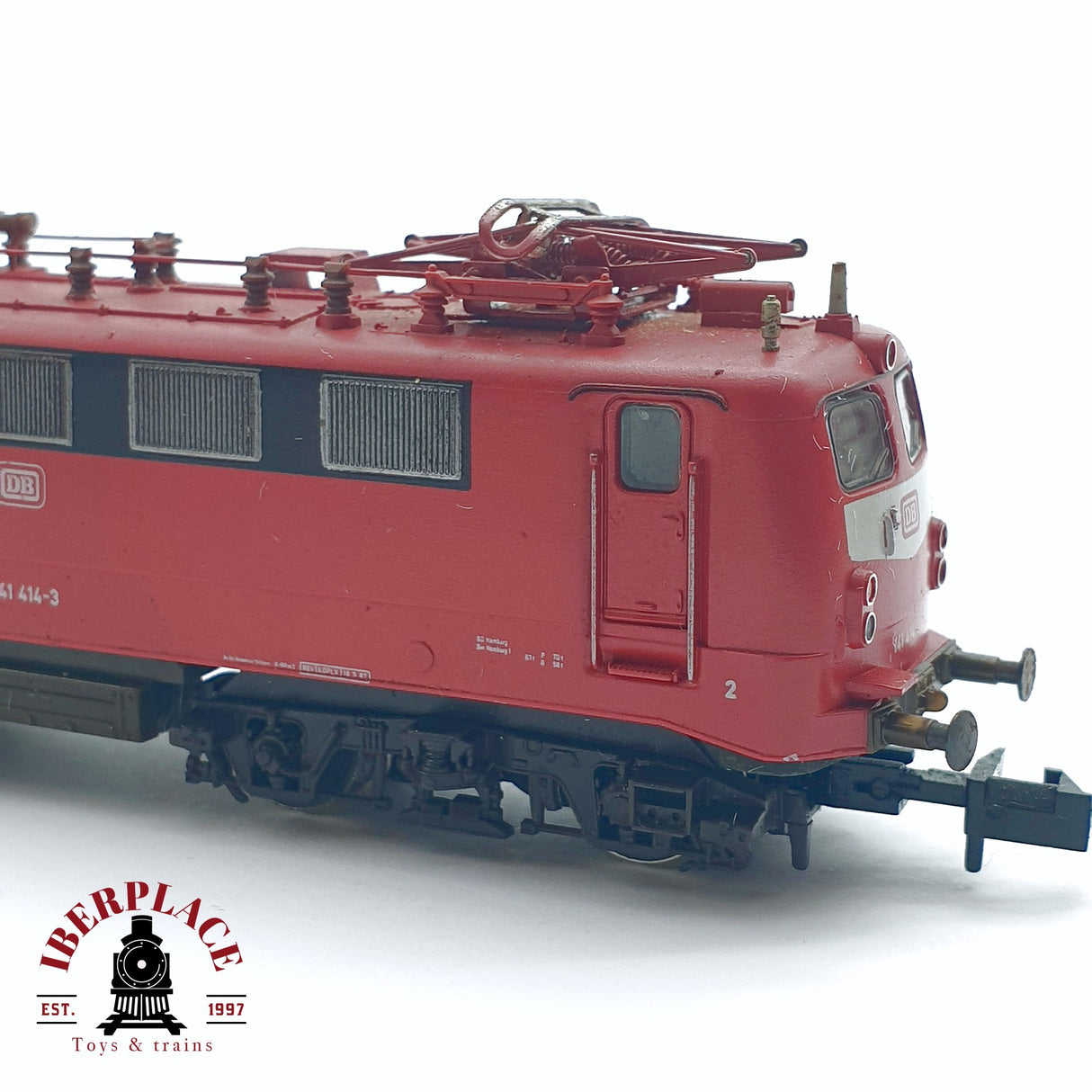 ♻️ 2da mano - Fleischmann 7327 Locomotora eléctrica DB 141 414-3 N escala 1:160