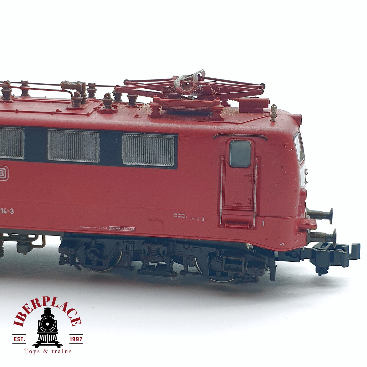 ♻️ 2da mano - Fleischmann 7327 Locomotora eléctrica DB 141 414-3 N escala 1:160