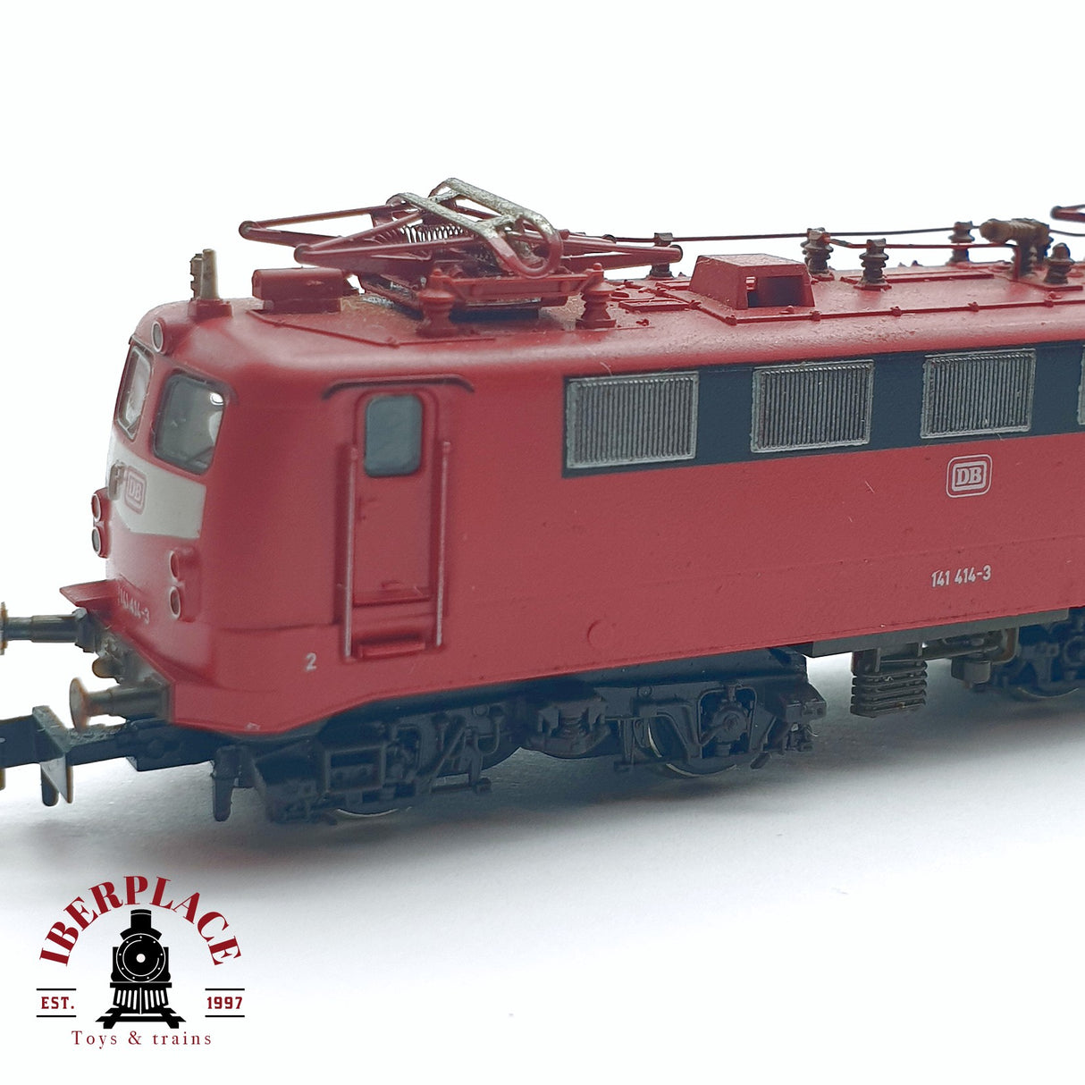 ♻️ 2da mano - Fleischmann 7327 Locomotora eléctrica DB 141 414-3 N escala 1:160