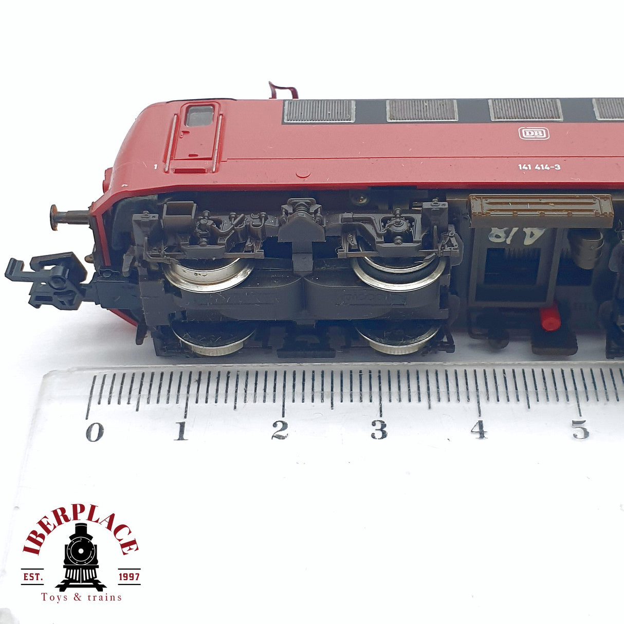 ♻️ 2da mano - Fleischmann 7327 Locomotora eléctrica DB 141 414-3 N escala 1:160