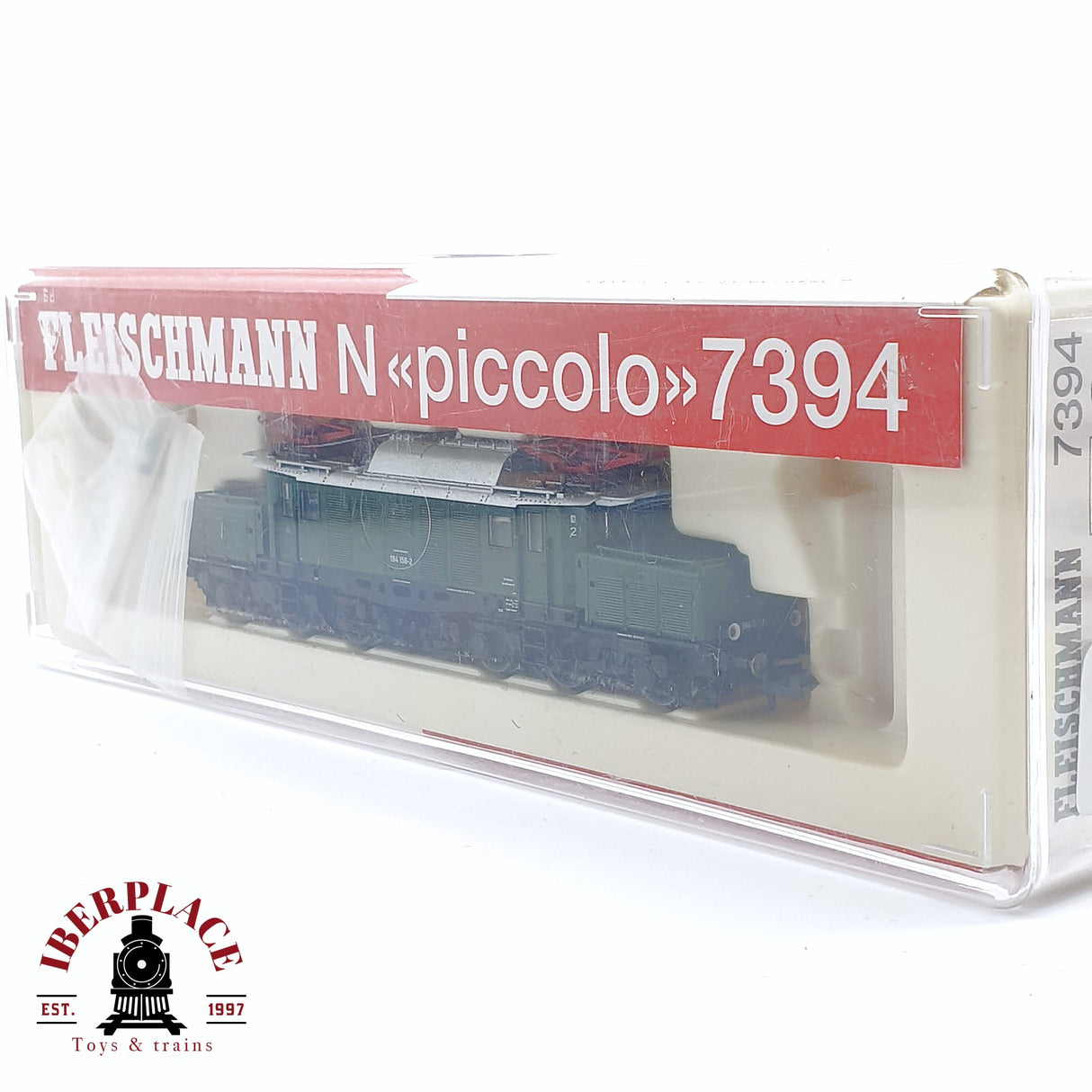 ♻️ 2da mano - Fleischmann 7394 Locomotora eléctrica DB 194 158-2 N escala 1:160