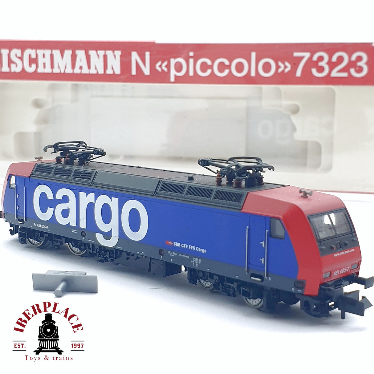 ♻️ 2da mano - Fleischmann 7323K Locomotora eléctrica DB Cargo SBB CFF N escala 1:160