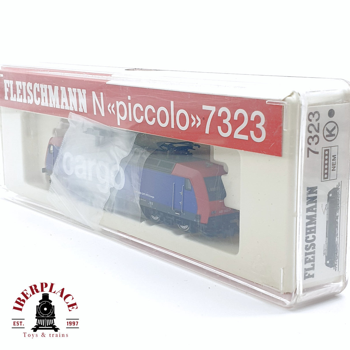 ♻️ 2da mano - Fleischmann 7323K Locomotora eléctrica DB Cargo SBB CFF N escala 1:160