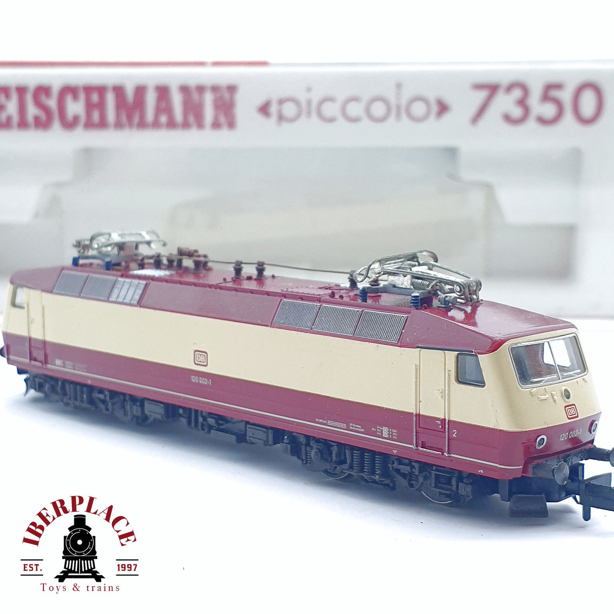 ♻️ 2da mano - Fleischmann 7350 Locomotora eléctrica DB 120 002-1 N escala 1:160