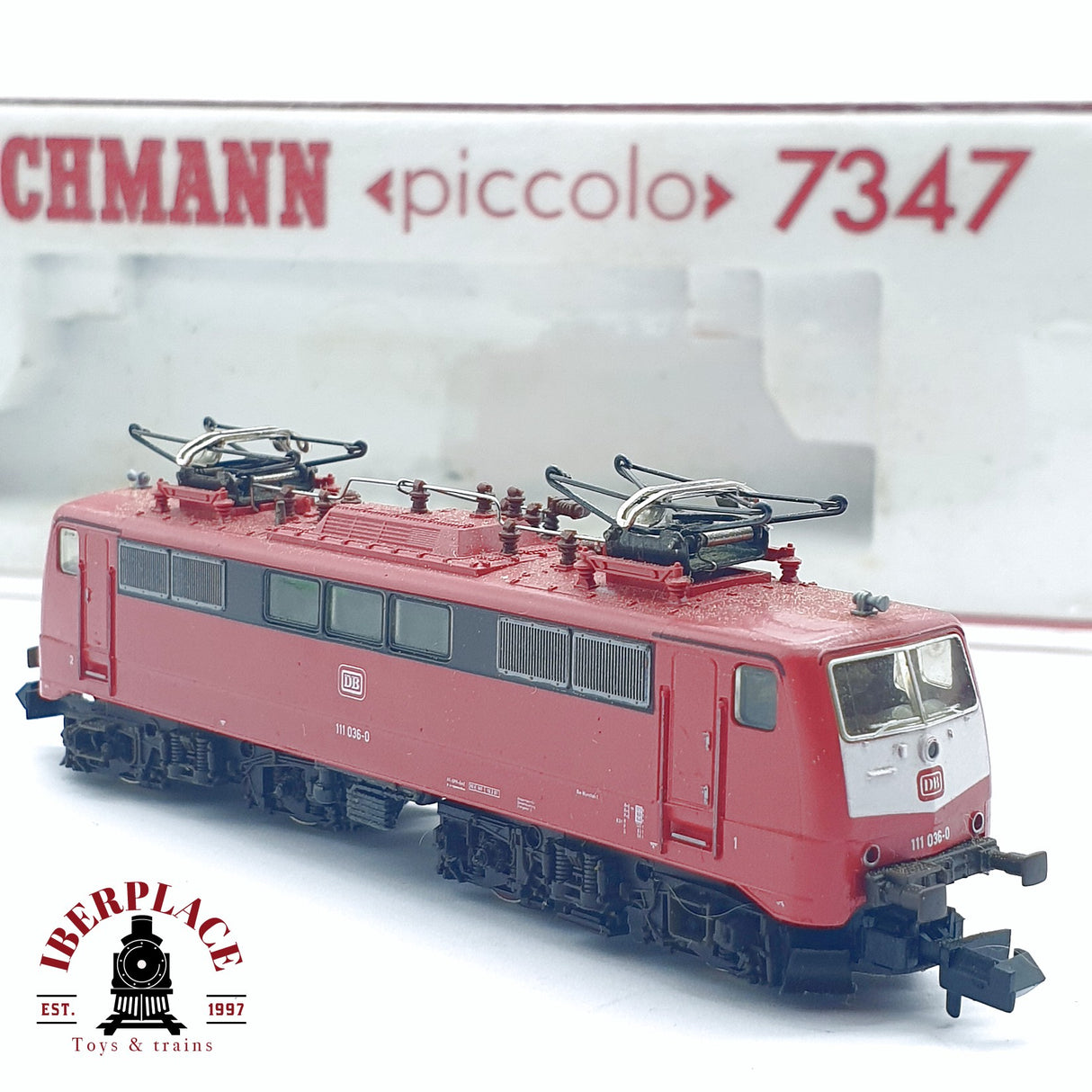 ♻️ 2da mano - Fleischmann 7347 Locomotora eléctrica DB 111 036-0 N escala 1:160
