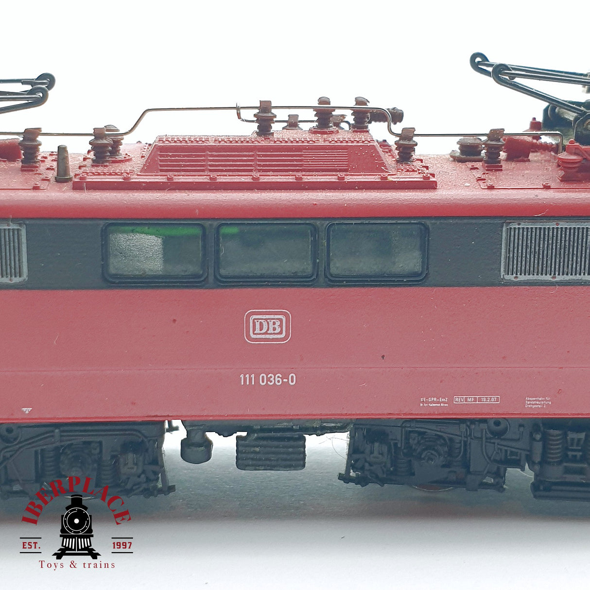 ♻️ 2da mano - Fleischmann 7347 Locomotora eléctrica DB 111 036-0 N escala 1:160