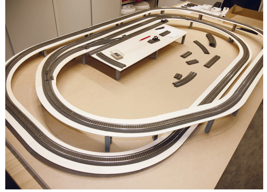 Noch 53600 Kit de ruta ferroviaria Easy-Track "Karlsberg" H0 escala 1:87 ho 00