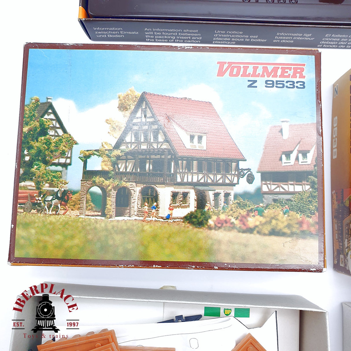 ♻️ 2da mano - Vollmer Piezas para repuestos de Posada y casa en llamas Z escala 1:220