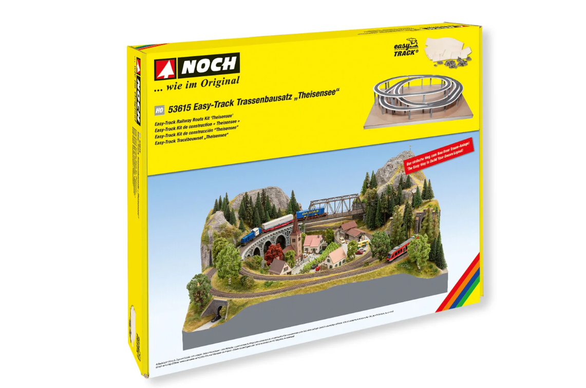 Noch 53615 Kit de ruta ferroviaria Easy-Track Theisensee H0 escala 1:87 ho 00