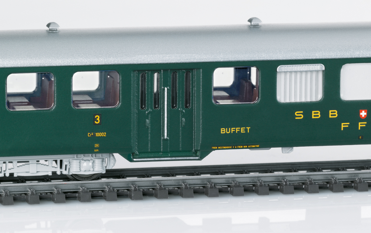 Märklin 43369 Set de vagones de acero ligero para la Ae 3/6 l H0 escala 1:87 ho 00