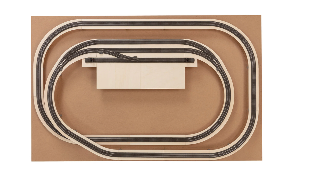 Noch 53600 Kit de ruta ferroviaria Easy-Track "Karlsberg" H0 escala 1:87 ho 00