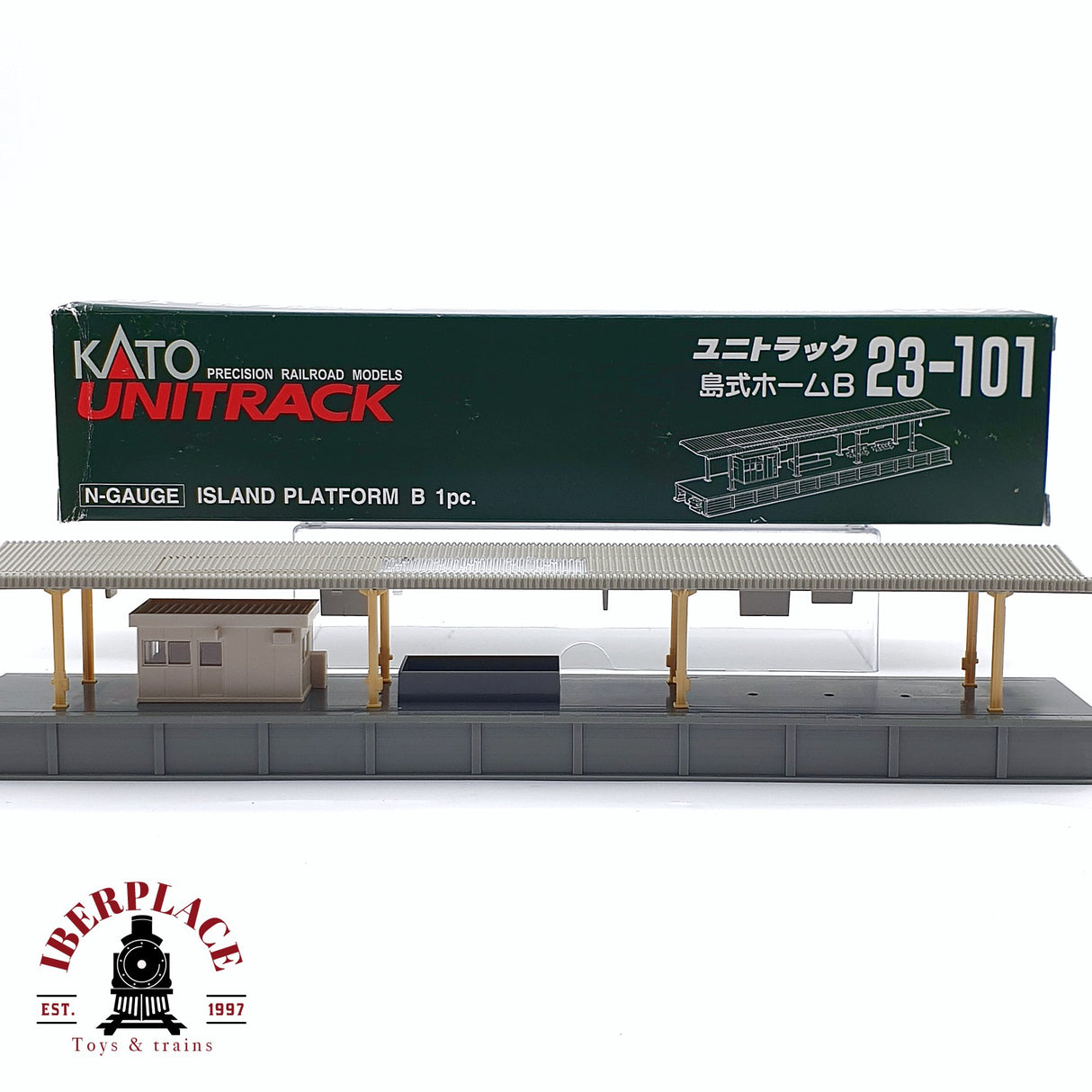 ♻️ Segunda mano - KATO 23-101 plataforma B de estación de tren, anden N escala 1:160 1/5