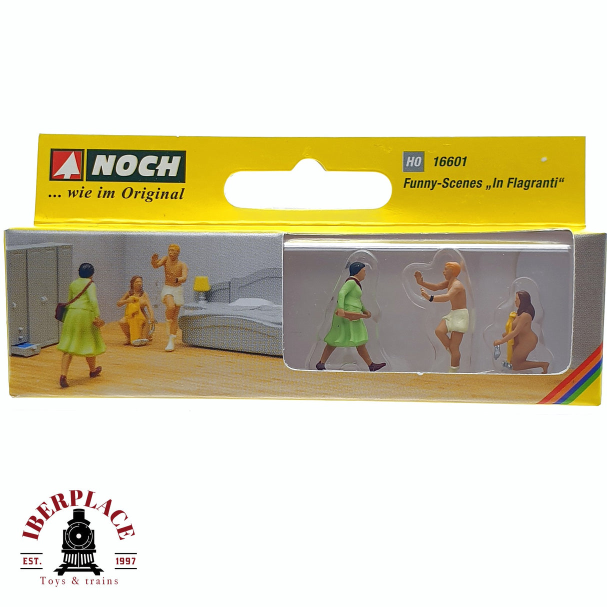 🆕 Noch - 16601 - Figuras "In Fraganti, el Infiel" - Escala H0 1:87